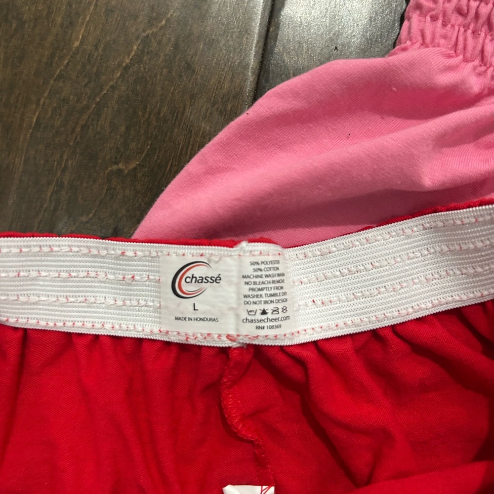 Kids Red and Pink Bottoms